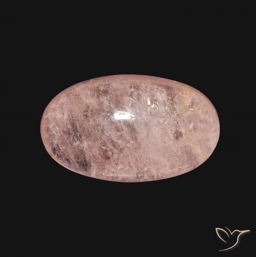 4.29ct طبيعي وردي فاتح مورغانيتي, بيضوي, شفاف