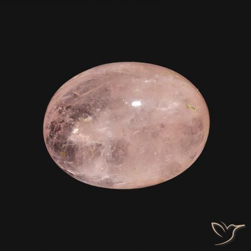 4.05ct طبيعي وردي فاتح مورغانيتي, بيضوي, شفاف
