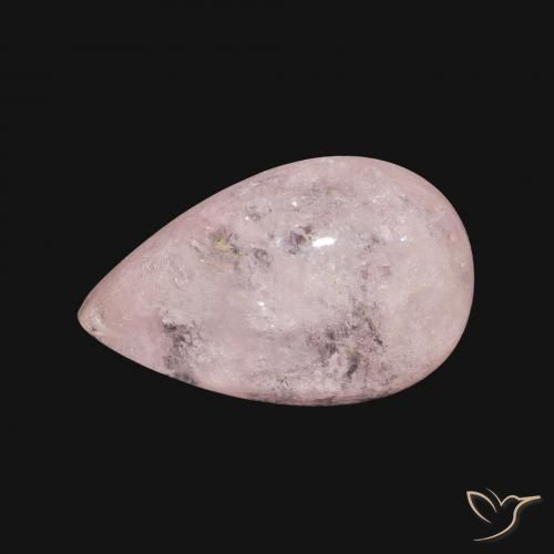 5.64ct طبيعي وردي فاتح مورغانيتي, شكل الكمثرى, شفاف