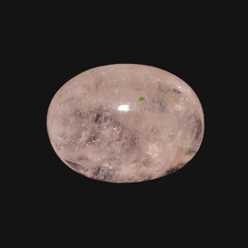 4.48ct طبيعي وردى متوسط مورغانيتي, بيضوي, شفاف