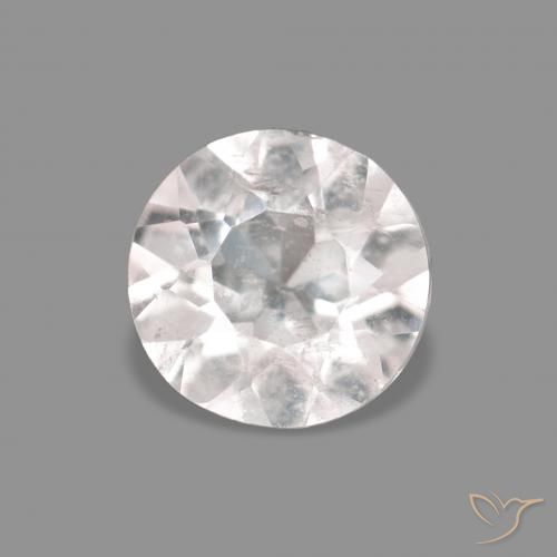0.31ct طبيعي وردى فاتح جدا مورغانيتي, دائري, قليلا جدا