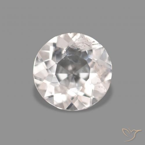 0.45ct طبيعي وردى فاتح جدا مورغانيتي, دائري, قليلا جدا