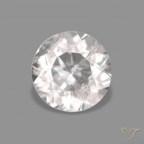 0.32ct طبيعي وردى فاتح جدا مورغانيتي, دائري, قليلا جدا