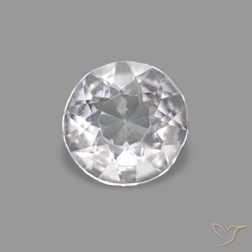 0.17ct وردي فاتح مورغانيتي, دائري, VVS