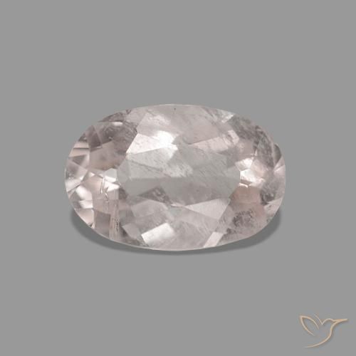 0.66ct درجة لون الوردى الزهرى مورغانيتي, بيضوي, VS-SI