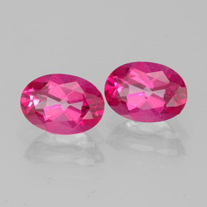 أحجار توباز ميستيك برتقالي توتي طبيعية، قصة بيضاوى، VVS، وزنها  قيراط