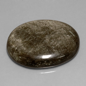 سبج أو أوبسيديان ذهب الشين طبيعي، قصة بيضاوى، 23.77 قيراط، غير شفاف