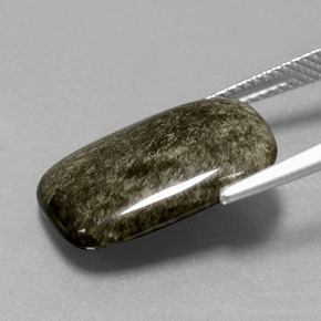 سبج أو أوبسيديان ذهب الشين طبيعي، قطع وسادة، 6.50 قيراط، غير شفاف