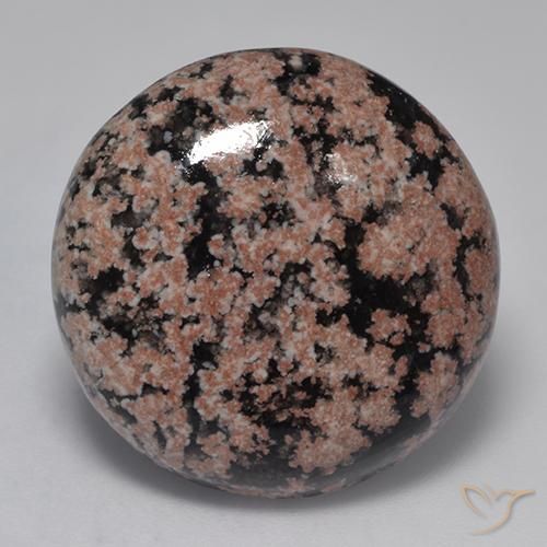 20.50ct طبيعي متعدد الألوان سبج أو أوبسيديان, دائري, غير شفاف