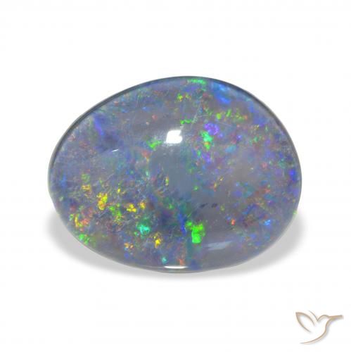 7.66ct طبيعي متعدد الألوان ثلاثية أوبال, فانسى, غير شفاف
