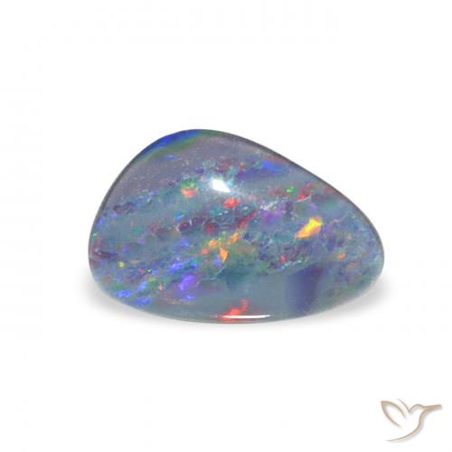 1.63ct متعدد الألوان ثلاثية أوبال, فانسى, غير شفاف