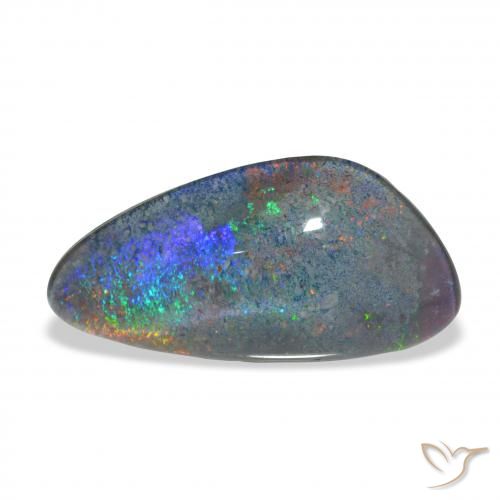 4.17ct طبيعي متعدد الألوان ثلاثية أوبال, فانسى, غير شفاف