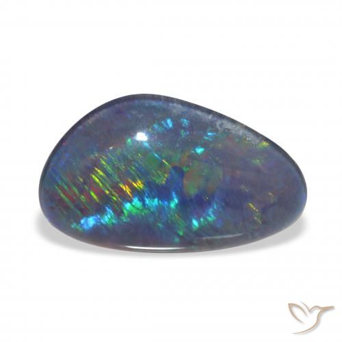 3.60ct متعدد الألوان ثلاثية أوبال, فانسى, غير شفاف
