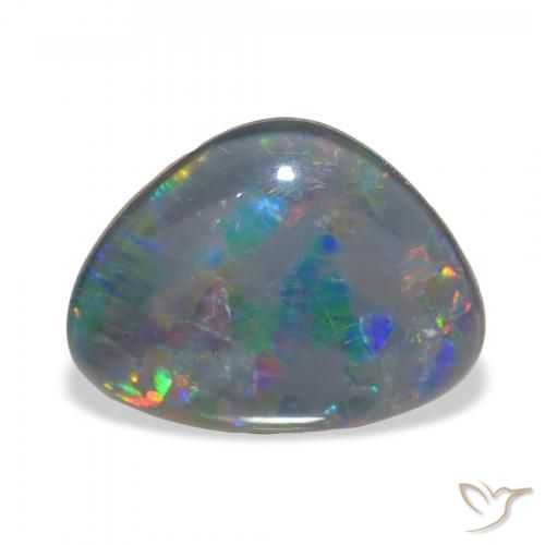 4.06ct طبيعي متعدد الألوان ثلاثية أوبال, فانسى, غير شفاف