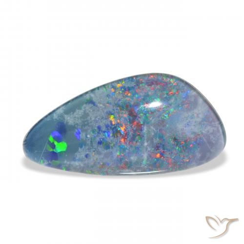 4.10ct طبيعي متعدد الألوان ثلاثية أوبال, فانسى, غير شفاف