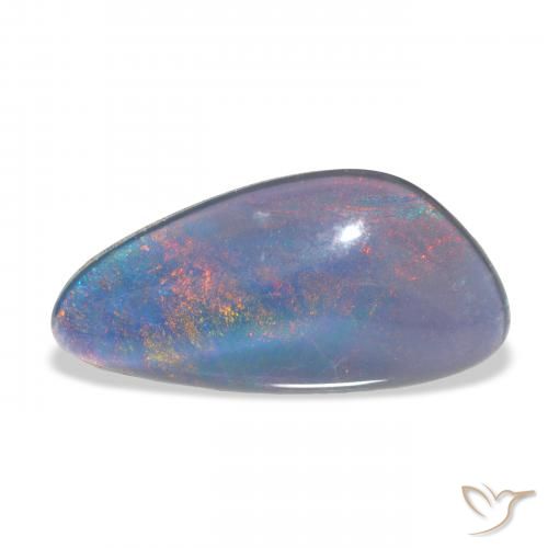 4.21ct طبيعي متعدد الألوان ثلاثية أوبال, فانسى, غير شفاف
