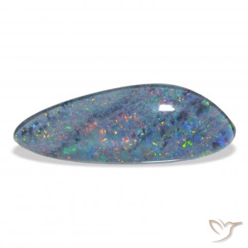4.44ct طبيعي متعدد الألوان ثلاثية أوبال, فانسى, غير شفاف