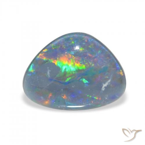 4.00ct طبيعي متعدد الألوان ثلاثية أوبال, فانسى, غير شفاف