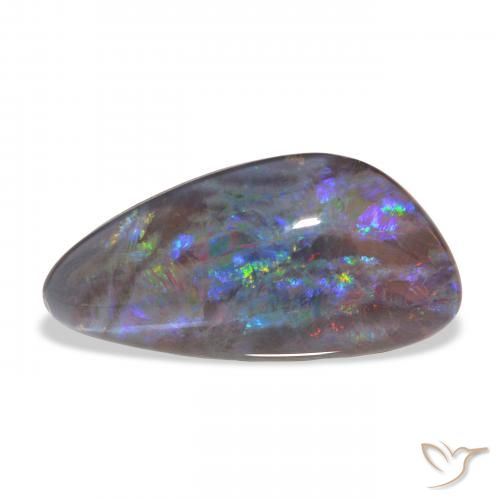 4.45ct طبيعي متعدد الألوان ثلاثية أوبال, فانسى, غير شفاف