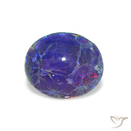1.97ct متعدد الألوان ثلاثية أوبال, بيضوي, غير شفاف