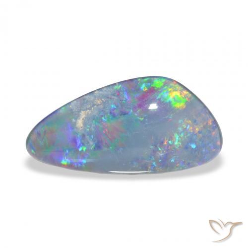 4.17ct طبيعي متعدد الألوان ثلاثية أوبال, فانسى, غير شفاف