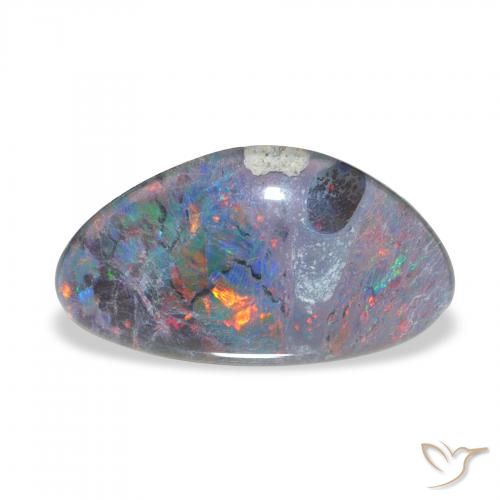 4.02ct متعدد الألوان ثلاثية أوبال, فانسى, غير شفاف