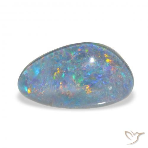 3.39ct متعدد الألوان ثلاثية أوبال, فانسى, غير شفاف