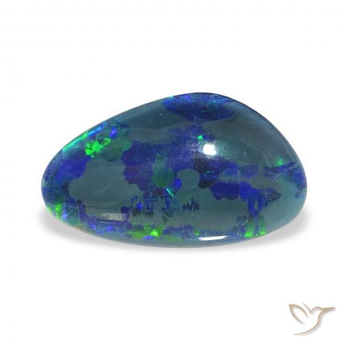 3.35ct طبيعي متعدد الألوان ثلاثية أوبال, فانسى, غير شفاف