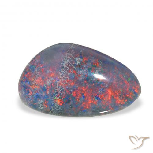 3.78ct طبيعي متعدد الألوان ثلاثية أوبال, فانسى, غير شفاف
