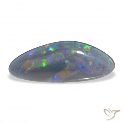 6.71ct متعدد الألوان ثلاثية أوبال, فانسى, غير شفاف