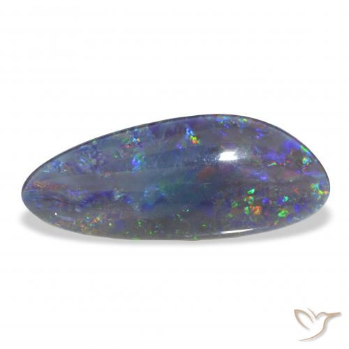 6.48ct متعدد الألوان ثلاثية أوبال, فانسى, غير شفاف