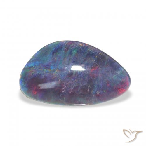 3.71ct متعدد الألوان ثلاثية أوبال, فانسى, غير شفاف