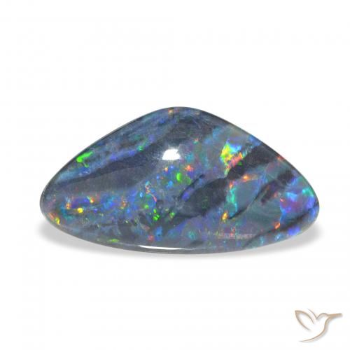 6.75ct متعدد الألوان ثلاثية أوبال, فانسى, غير شفاف