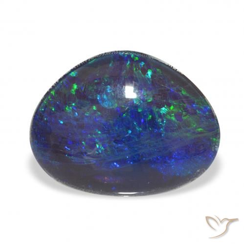 6.91ct متعدد الألوان ثلاثية أوبال, فانسى, غير شفاف