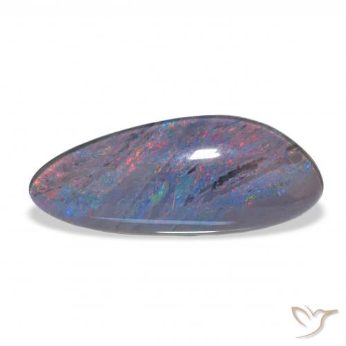6.45ct متعدد الألوان ثلاثية أوبال, فانسى, غير شفاف