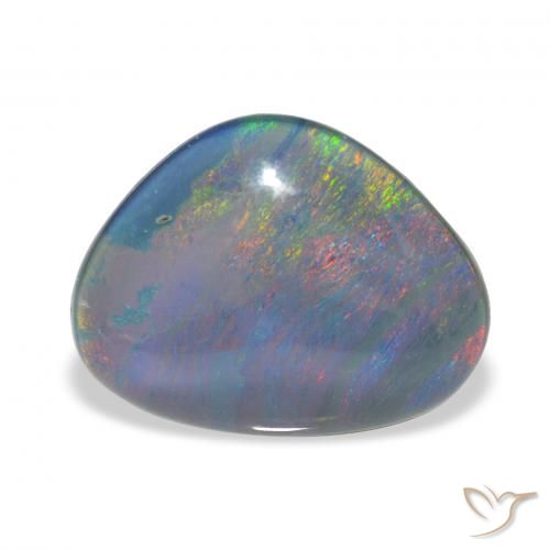 6.25ct متعدد الألوان ثلاثية أوبال, فانسى, غير شفاف