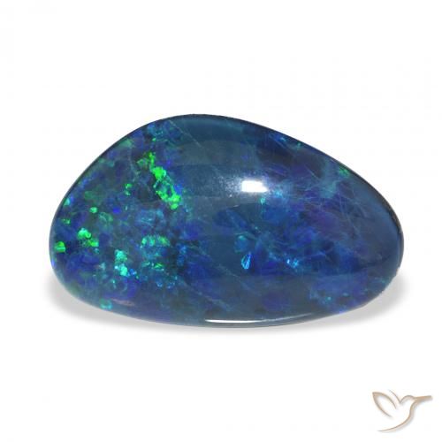 6.14ct طبيعي متعدد الألوان ثلاثية أوبال, فانسى, غير شفاف