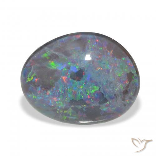 8.78ct متعدد الألوان ثلاثية أوبال, فانسى, غير شفاف