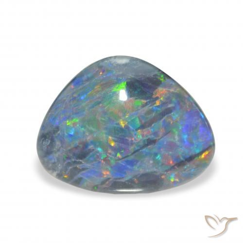 3.95ct متعدد الألوان ثلاثية أوبال, فانسى, غير شفاف