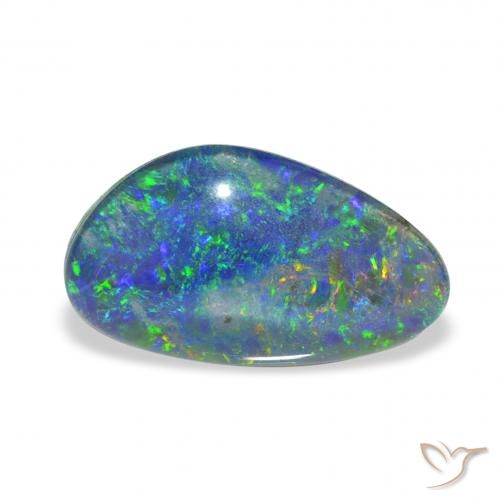3.22ct متعدد الألوان ثلاثية أوبال, فانسى, غير شفاف