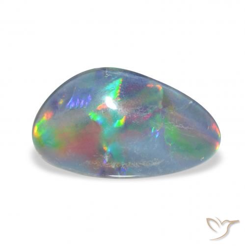 3.13ct متعدد الألوان ثلاثية أوبال, فانسى, غير شفاف
