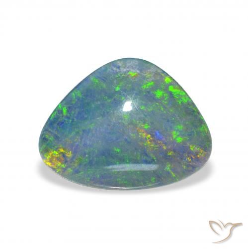 4.24ct متعدد الألوان ثلاثية أوبال, فانسى, غير شفاف