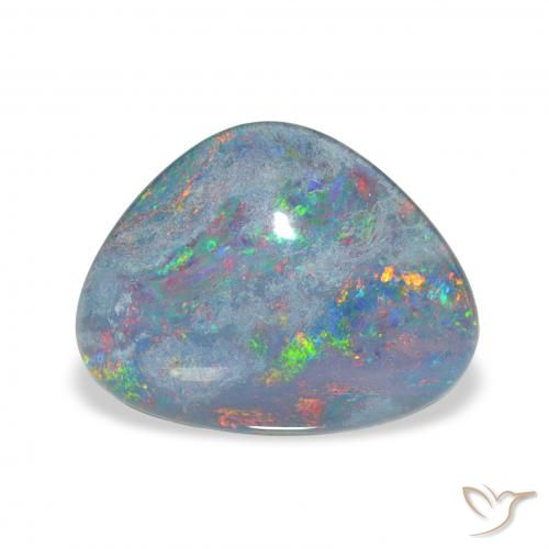 4.14ct متعدد الألوان ثلاثية أوبال, فانسى, غير شفاف