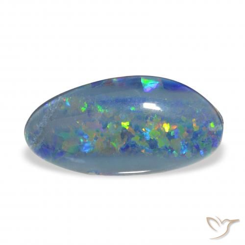3.60ct متعدد الألوان ثلاثية أوبال, فانسى, غير شفاف