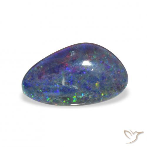 3.30ct متعدد الألوان ثلاثية أوبال, فانسى, غير شفاف