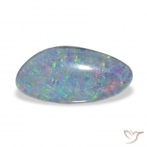 3.66ct متعدد الألوان ثلاثية أوبال, فانسى, غير شفاف
