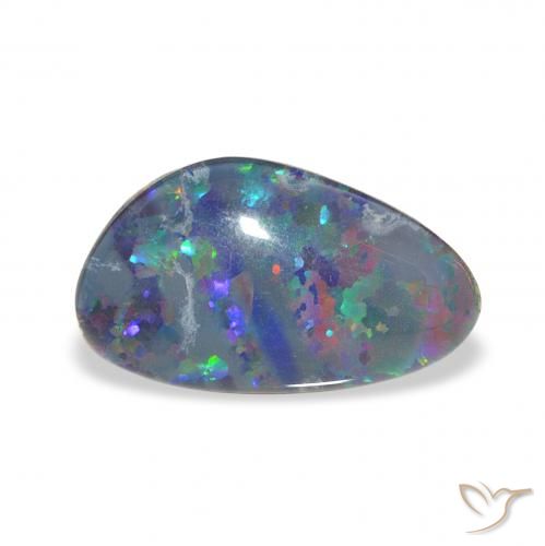 3.58ct متعدد الألوان ثلاثية أوبال, فانسى, غير شفاف