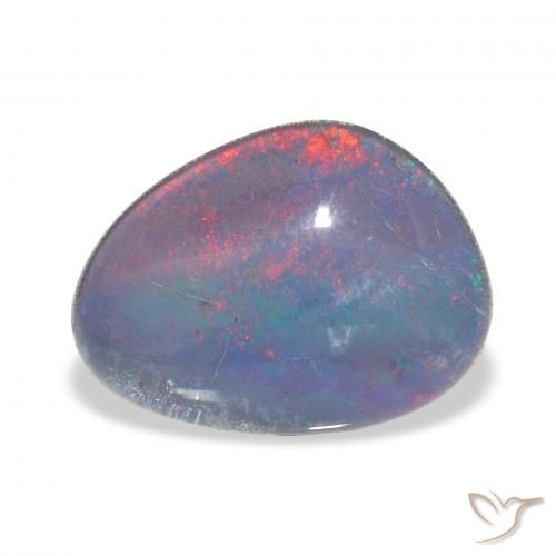 6.65ct متعدد الألوان ثلاثية أوبال, فانسى, غير شفاف