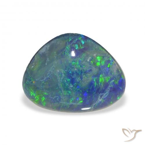 4.05ct متعدد الألوان ثلاثية أوبال, فانسى, غير شفاف