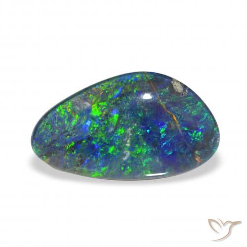 3.32ct متعدد الألوان ثلاثية أوبال, فانسى, غير شفاف
